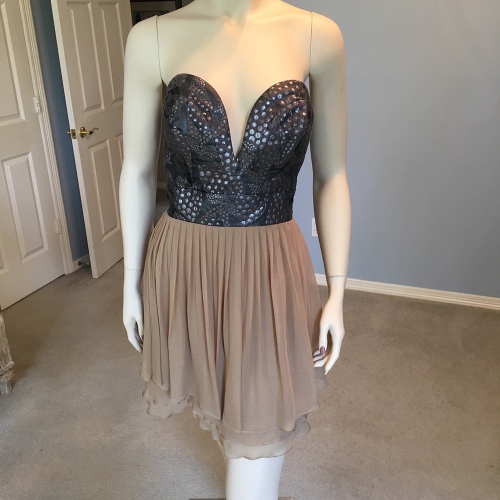 Strapless Cocktail Dress